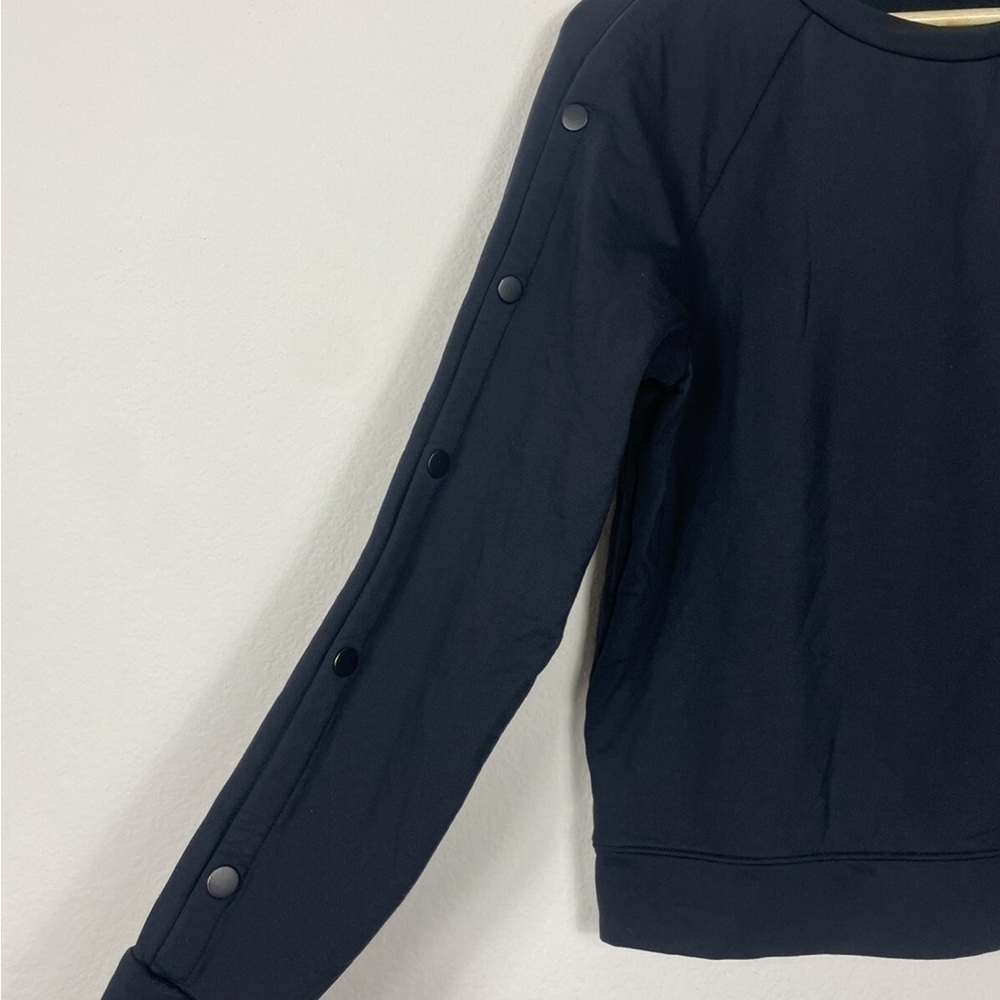 Athleta Black Snappy Sweatshirt - Picture 6 of 15